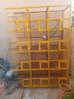 birds breeder iron cage