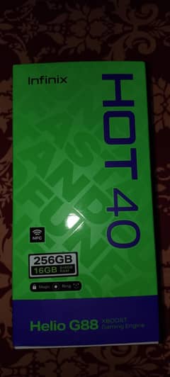 infinix hot 40 256gb 8+8gb full box