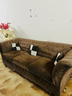 Sofa set and Dining table. TPS colony jamshoro