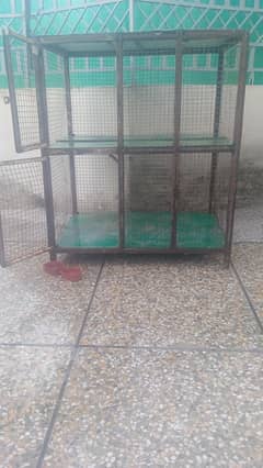 double portion iron cage for sale
