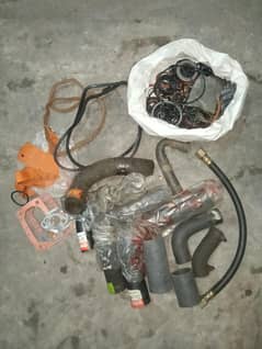 Engine gan. house pipe   generator accessories