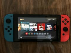 Nintendo Switch V1 (Non-JB) Full Box + 256gb memory card
