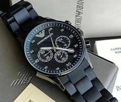 Men's quartz chronograph watch 1-pcs water resistant  with date