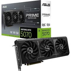 Asus Prime Rtx 5070 12 GB  2 year warranty