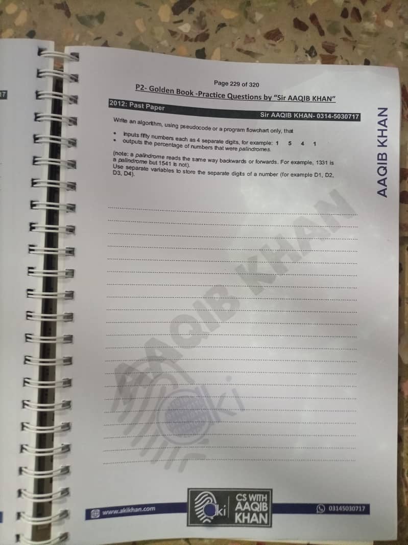 o level computer science 2210 books, notes, past papers available 15