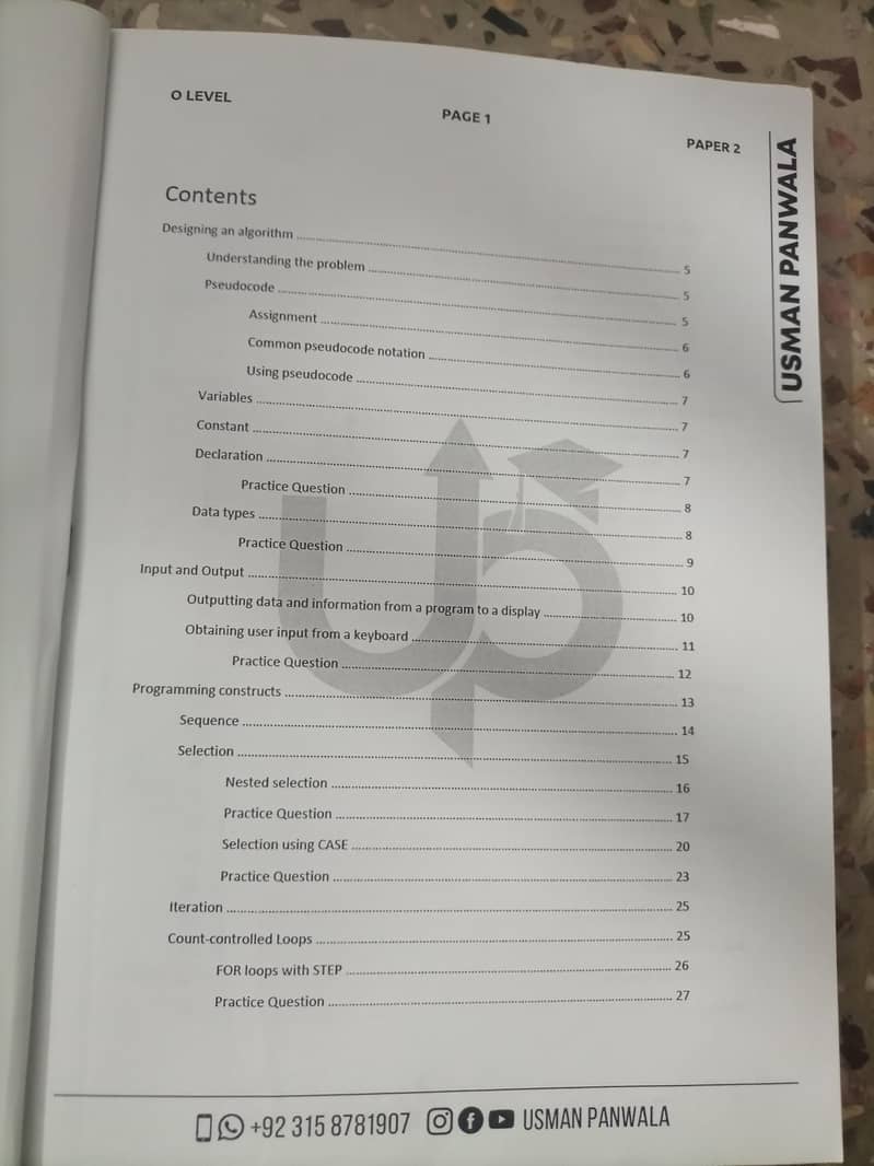 o level computer science 2210 books, notes, past papers available 17