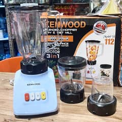 KENWOOD 3 IN 1 ELECTRIC BLENDER