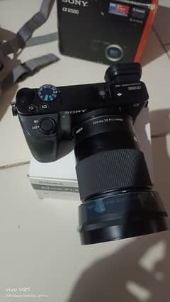 sony 6500 with 2 lenses