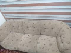 Heavy Duty Wooden Sofa Set - 3 Piece