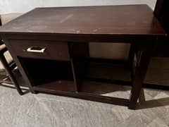 Solid wooden table