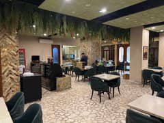 Restaurant available for rent VIP location DHA phase 6 ittihad comm lane 7 near PSO petrol pump