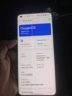 oneplus 9 pro 12:256 dull sim pta parof