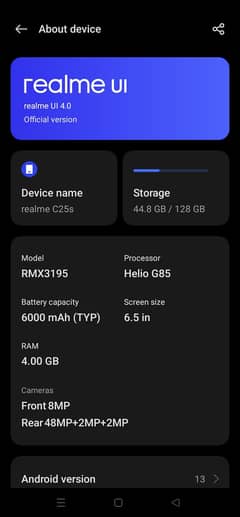 Realme C25s PTA approved