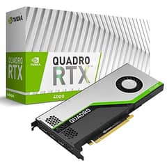 NVIDIA Quadro RTX 4000 (8 GB 256 Bit DDR6) Fresh Cards Available