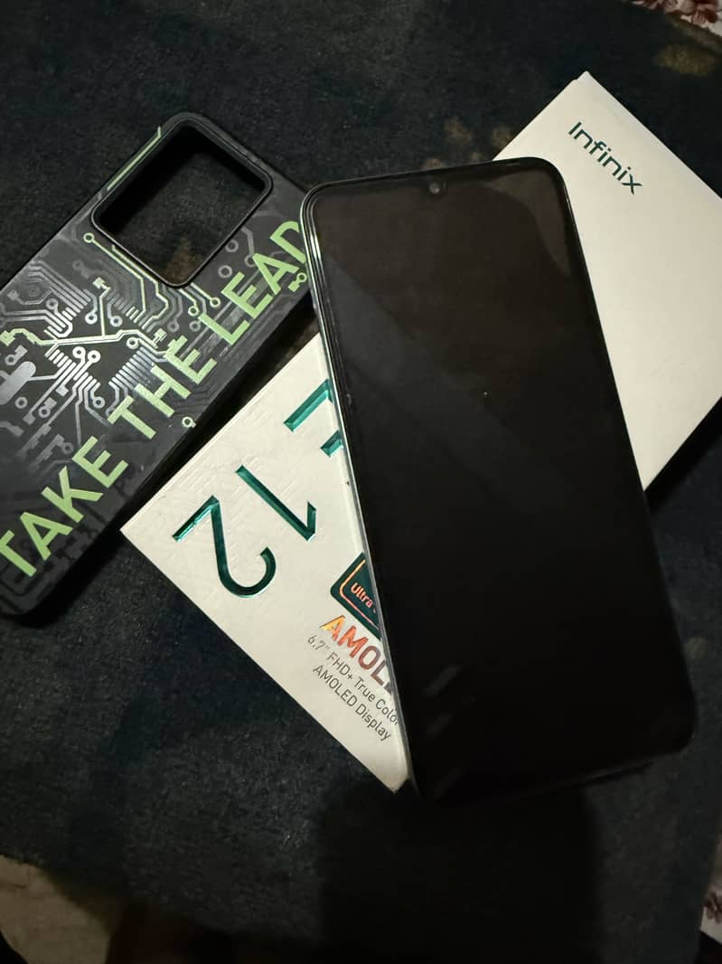 Infinix note 12 10/10 condition with box only 4