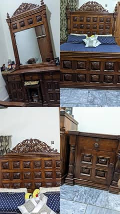 King Bed and Dressing Table