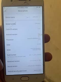 oppo A57 4+64only 5500