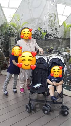 Maclaren twin stroller