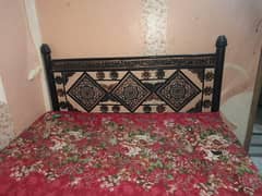 iron bed