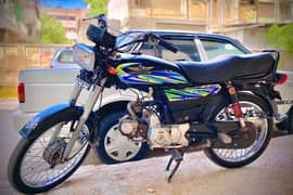 Super Star 70 Self Start Karachi Family Use bike 03253509972