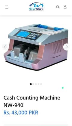 cash counting machine brand new