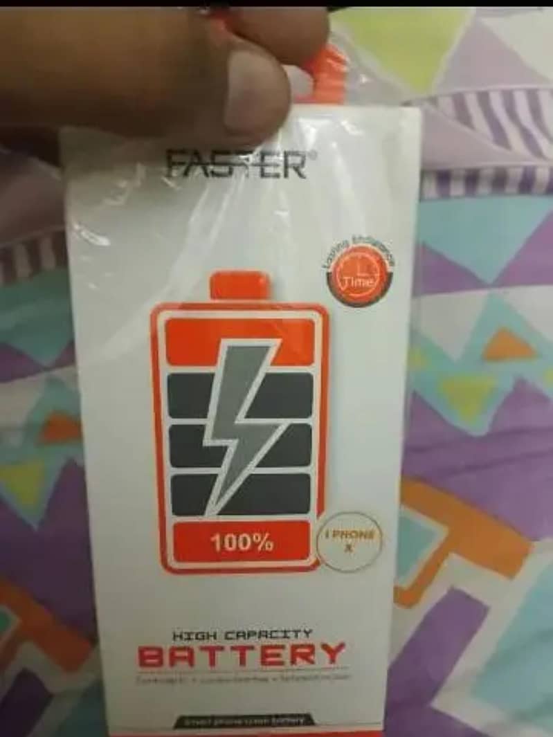 Iphone x faster Battery Original Exchange possible with pod 0