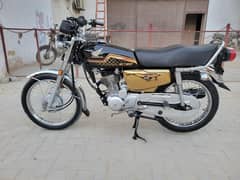 Honda CG 125 Gold edition- Model-2024 Registerd  Hyderabad Number
