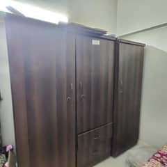 1 bed ,2 site table, divider and dressing table