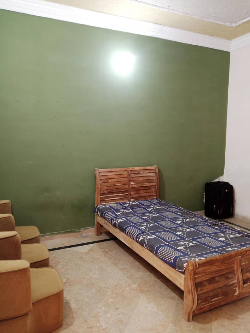 a furnished ac room available on rent for male 5