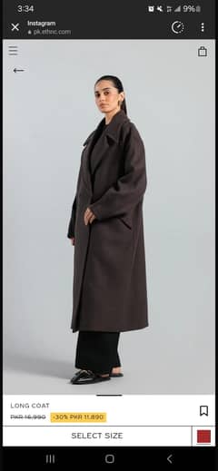 Ethnc long coat
