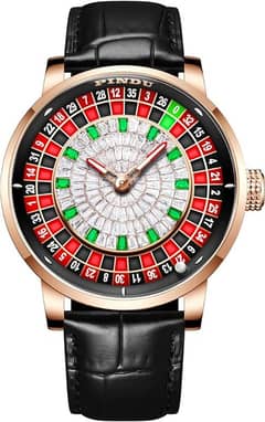 PINDU Roulette Wheel Casino Luxury Watch