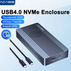 Acasis 40GBPS SSD Enclousure (Box Opened | Like Brand New)