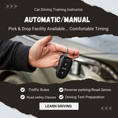 Professional Car Driving Training Instructor In Lahore | Auto/Manual