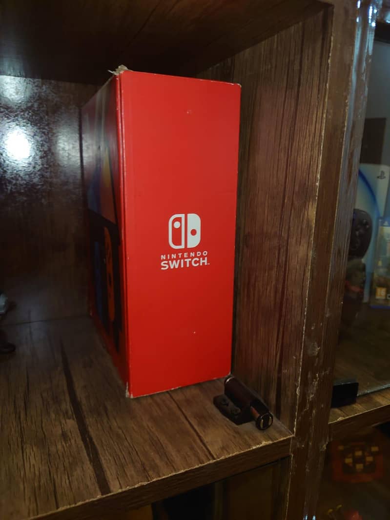 mint condition nintendo modded switch oled 0