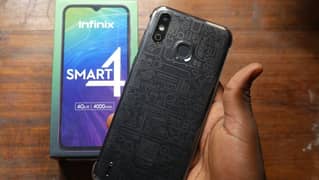 infinx Smart 4 Full Ok not Open Repair all Ok Full Box available 4G