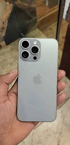Iphone 15 pro max non pta 256 gb 90bh full box sim time available