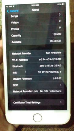 Iphone 7 plus 128 pta approved