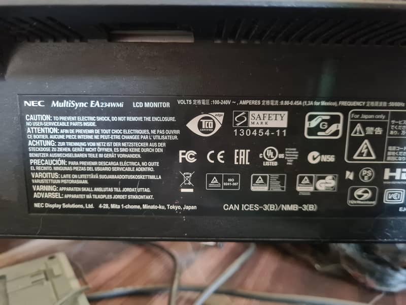 NEC MultiSync EA234WMi LCD Monitor for Sale 3