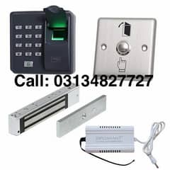 Zkteco Zkt Machine & Electric door lock access control security system