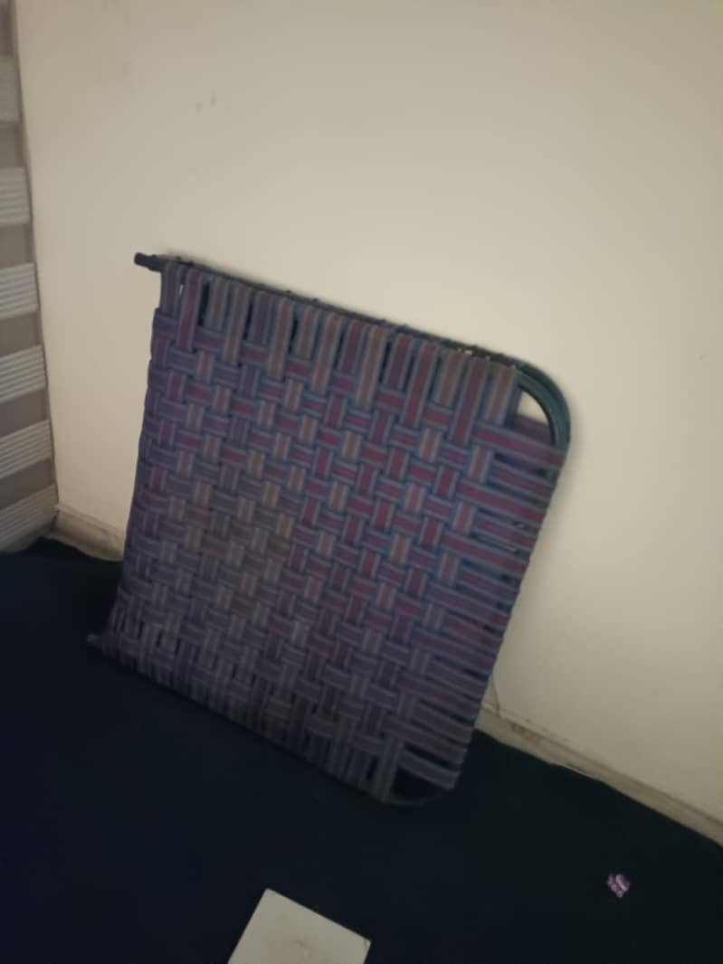 charpai follding like new condition 1
