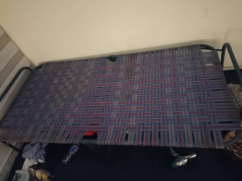 charpai follding like new condition 3