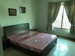Double bed with brand new mattress
