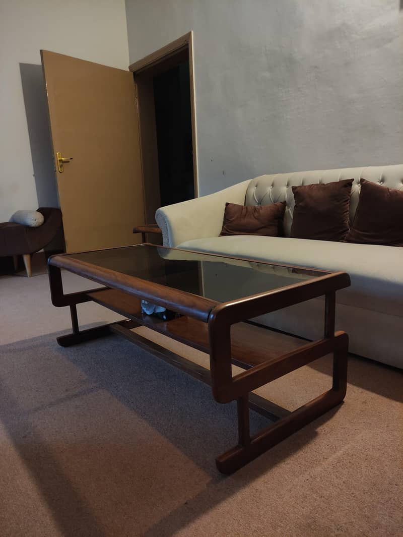 5-Seater Sofa Set with Center & 2 Side Tables 4