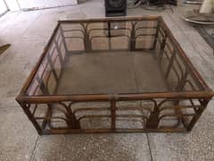 Cane Center Table