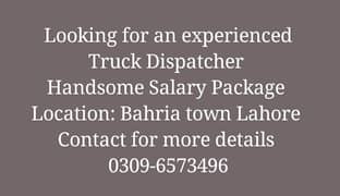 Experienced Truck Dispatcher