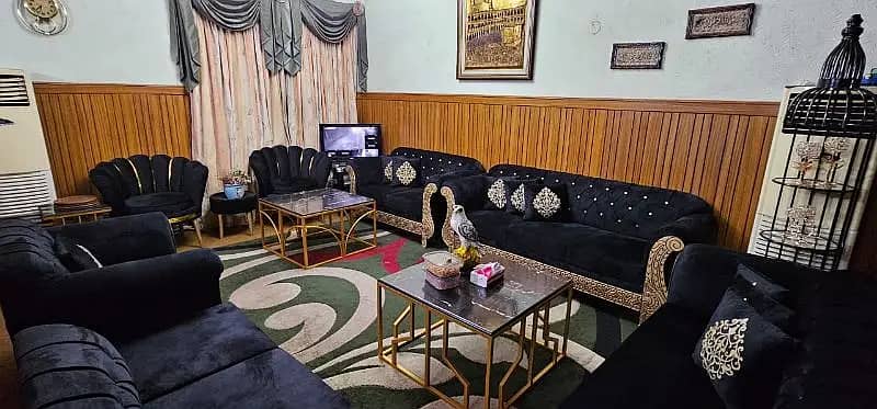 sofa set/ 6 seater sofa set/ complete L shape sofa set / Bed set 10