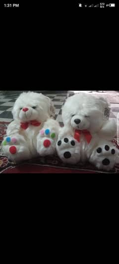 Long hair teddy bear