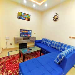 Daily basis 1bed ROM full furnished apartments safe and scour 100%coupe allow
