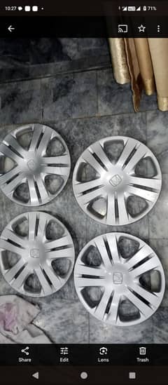 Honda city new model wheel cup and old also available