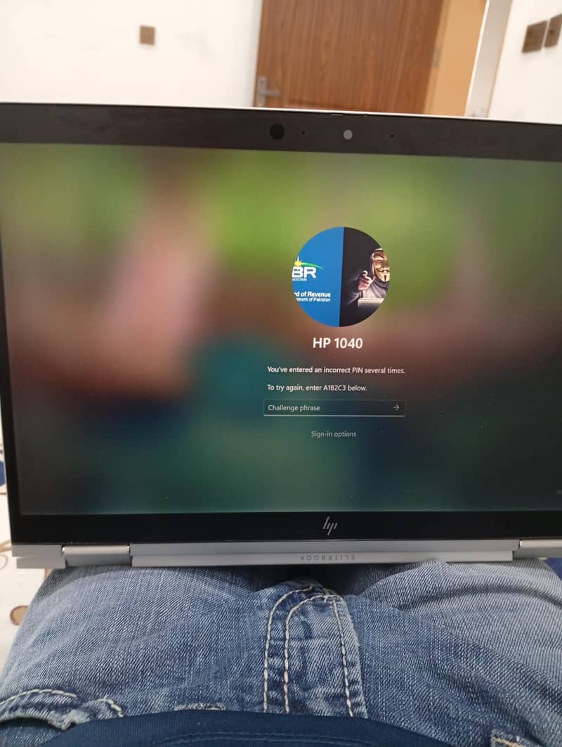 HP core i7 generation touch 360degree rotate 3